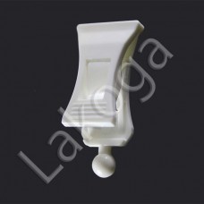 Прищепка 2 с пластмассовой пружинкой