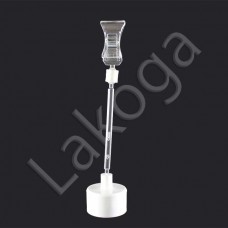 Колпачок на бутылку со штангой 95 с Прищепкой-2 (прозрачная с металлической пружинкой)