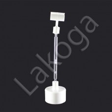 Колпачок на бутылку со штангой 95 с зигзагом 2 (белый)