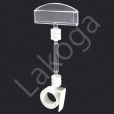 Держатель ценника улитка со штангой 50 с Зигзагом-3