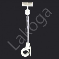 Держатель ценника улитка со штангой 95 с Зигзагом-1